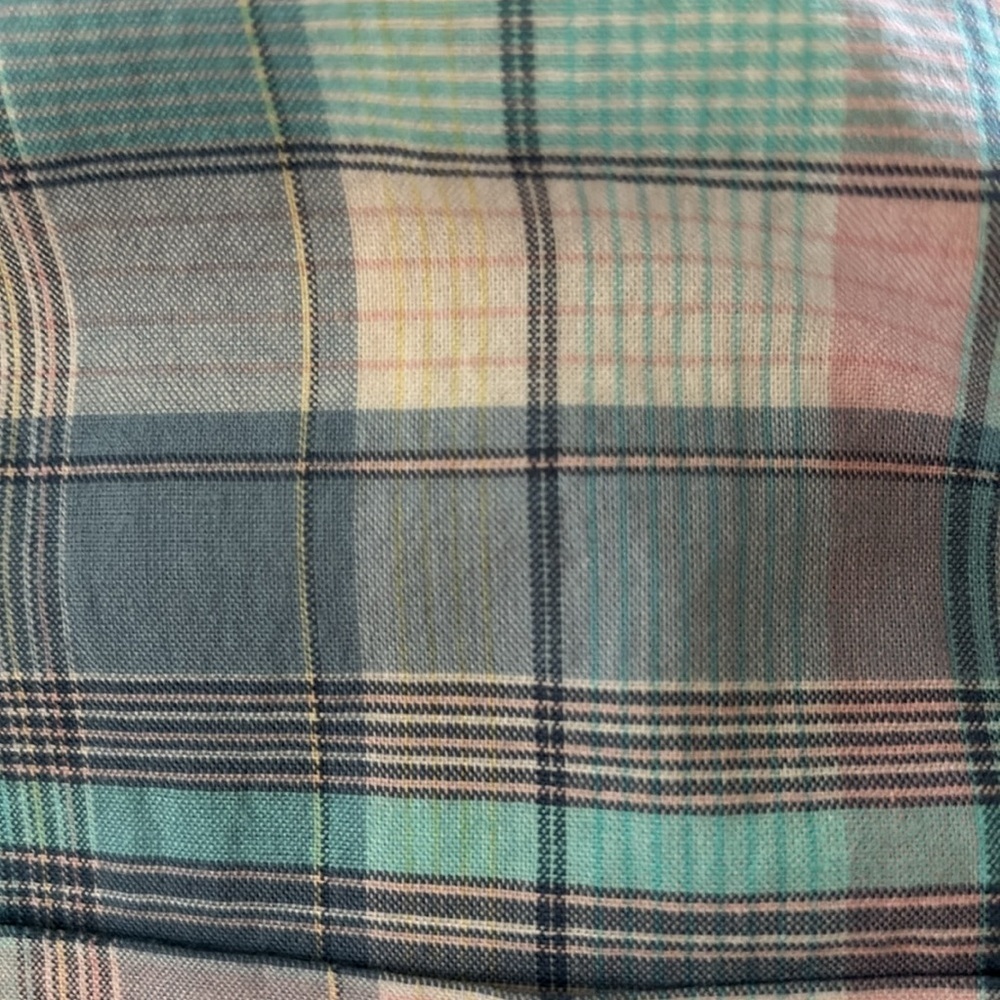 Vineyard Vines Classic Fit Murray Plaid Shirt Sz S Cotton Stretch Blue Pink - Picture 5 of 7